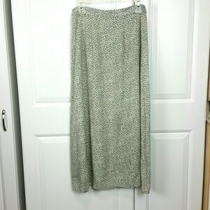 Vintage Blue Floral skirt, 1989